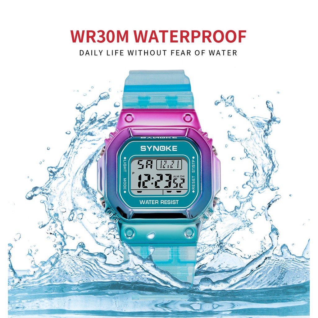 Đồng hồ Nữ thể thao SYNOKE, Trẻ Trung Cá Tính, Chống Nước Rất Tốt