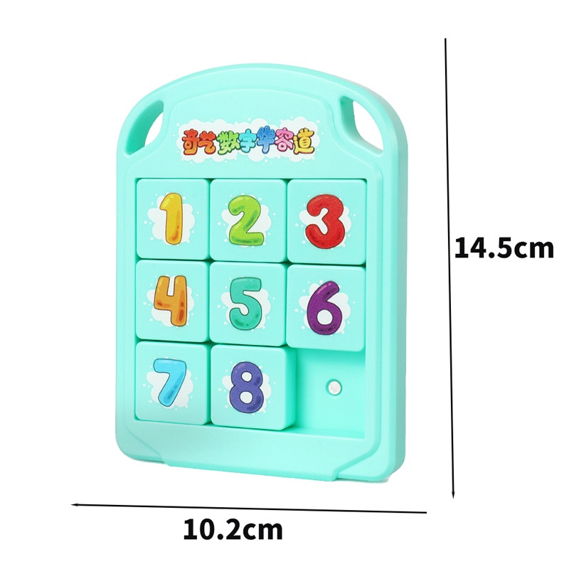 Bảng Đồ Chơi Trượt Số Nam Châm Thông Minh Klotski Từ 1-15