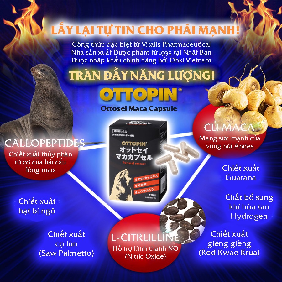 Sinh lý nam OTTOPIN Nhật Bản chống xuất tinh sớm tăng cường sinh lí nam giới SIMI | BigBuy360 - bigbuy360.vn