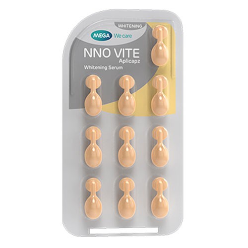 Serum NNO VITE - Mega We Care [Hộp 30 viên]  - Dưỡng trắng da và sáng màu, dưỡng sâu bên trong