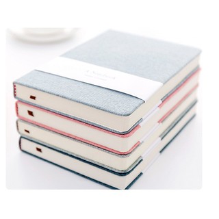 Sổ viết đơn màu basic bìa dạ