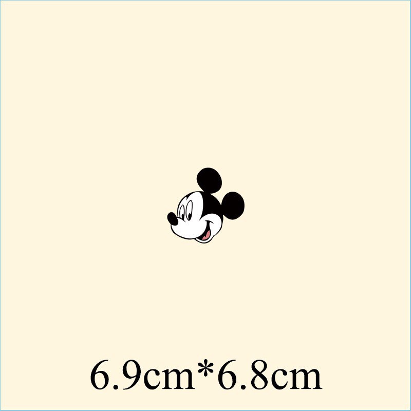 Hình ủi , hình in nhiệt - mẫu ''logo đầu chuột micky''