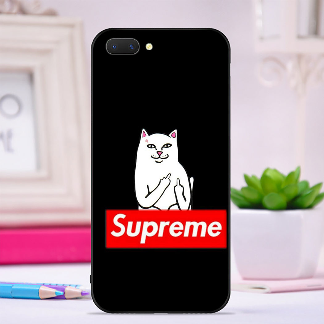 Ốp Lưng Logo Supreme Cá Tính Cho Oppo A3S A37 A93 A39 A7 A59 F1S A77 F3 A83 F5 A73 F7