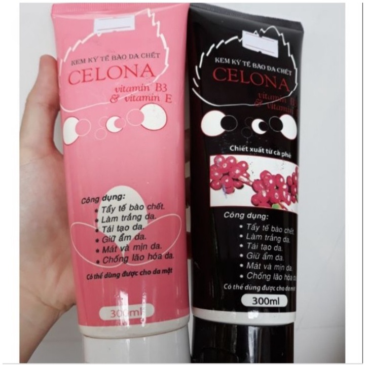 Gel Tẩy Tế Bào Chết CELONA Chiết Xuất Từ Chất Nhờn Nha Đam