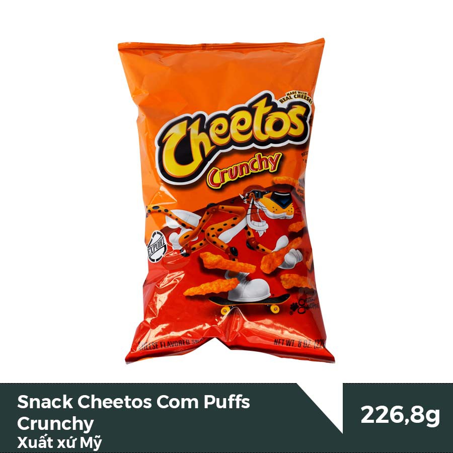 Snack Cheetos Corn Nhiều Vị 226.8g - 255g