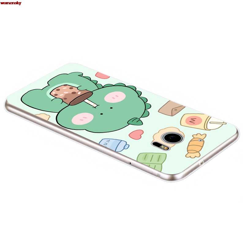 Ốp điện thoại silicon TPU mềm TXKLDM mẫu 2 cho HTC Desire M10 U Ultra U11 X9 10 Pro EVO M9 12 Plus