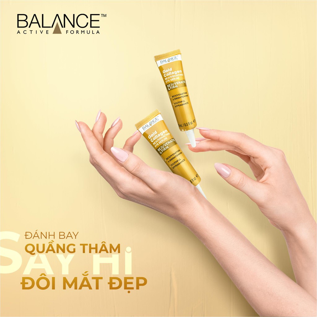 Kem Mắt Balance Gold Collagen Rejuvenating Eye Chống Lão Hoá 15ml