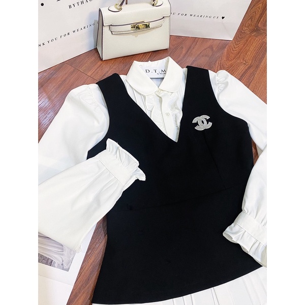 Ghile peplum cổ v 🤍