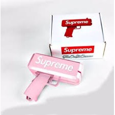 SÚNG BẮN TIỀN Supreme Full Box Tặng Kèm 100 Tờ Tiền Dolar