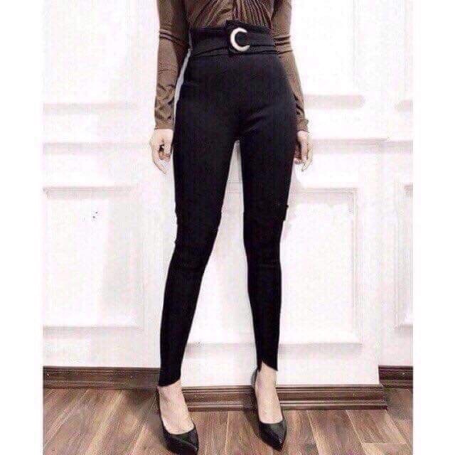 Quần kaki lưng cao