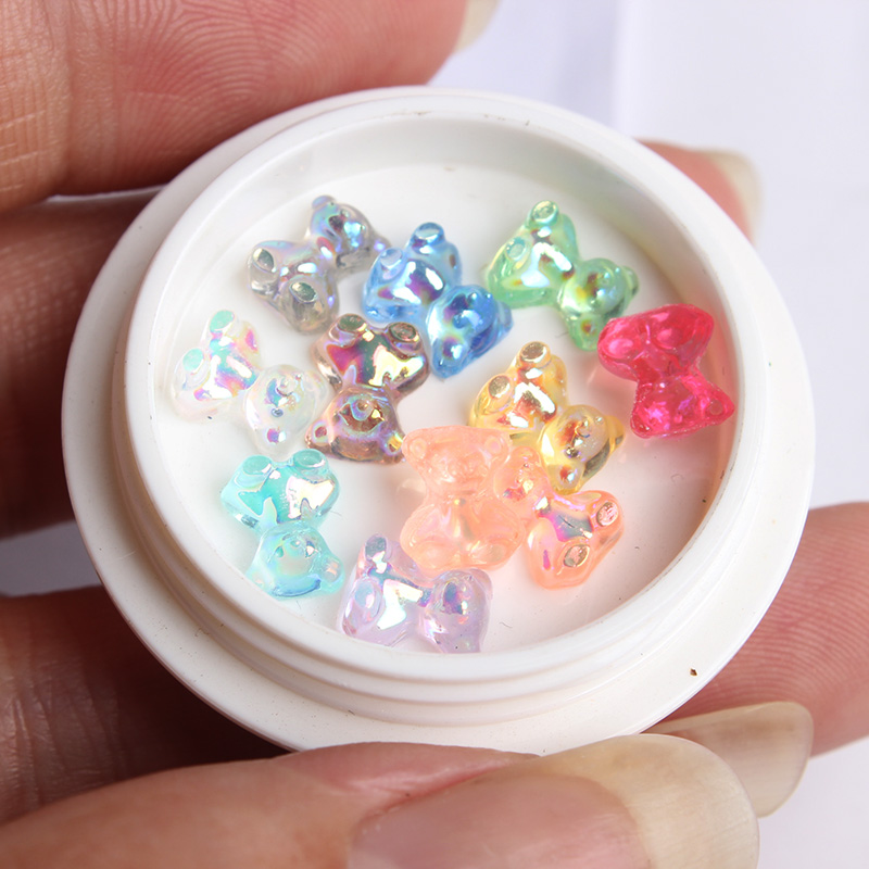 [Hàng mới về] Hộp hạt phụ kiện 3D trang trí móng tay