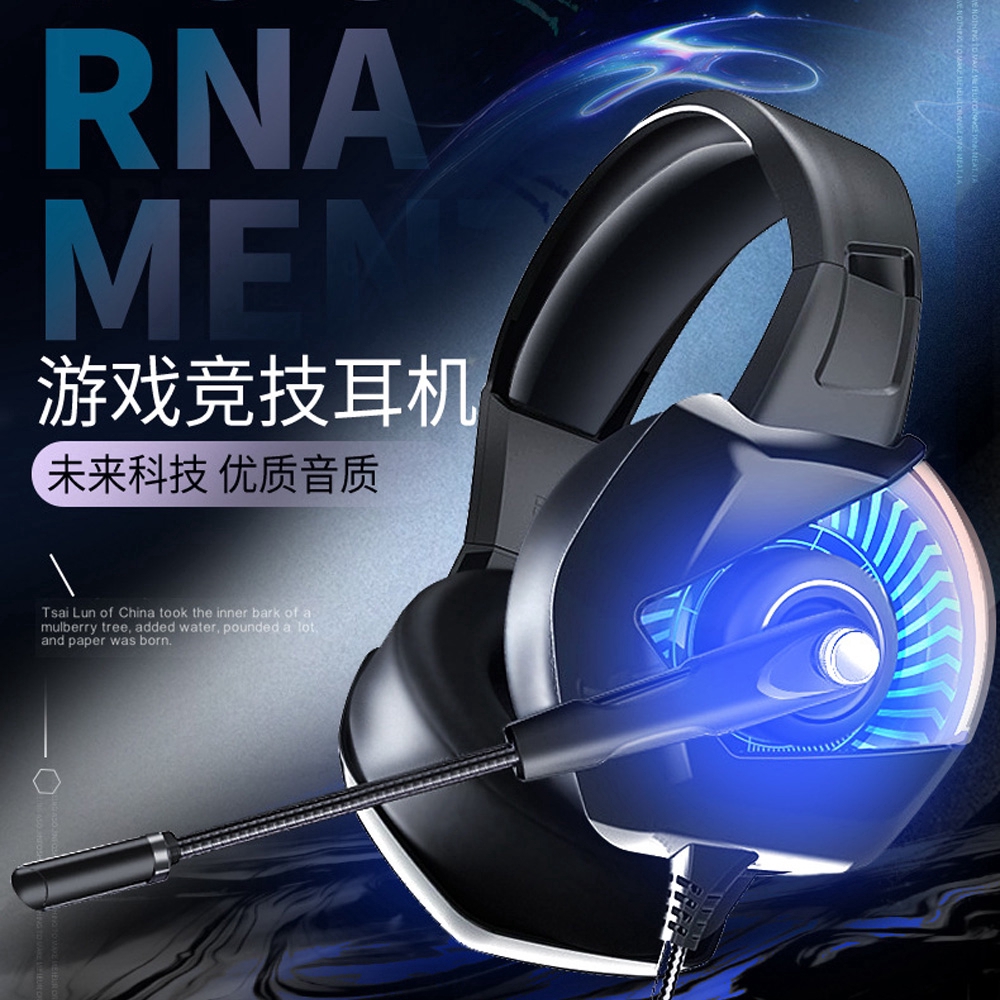 Tai Nghe Chơi Game ONIKUMA K6 LED RGB Tai Nghe Giảm Tiếng ồn Với Micrô