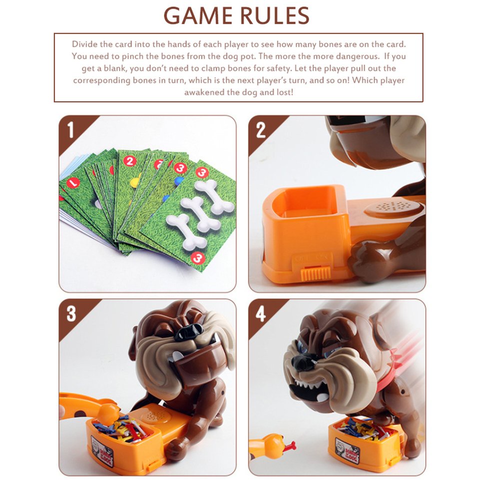 Vicious Dog Toy Creative Tricky Toy Medium Beware Of Vicious Dog Board Game