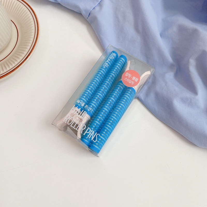 Set 1/2 Kẹp Tóc Trang Điểm Phủ Lông Phong Cách Hàn Quốc Thời Trang Cho Nữ