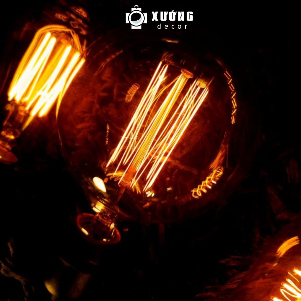 BÓNG ĐÈN EDISON G95 AMBER SỢI ĐỐT CAO CẤP [GIÁ CỰC RẺ]