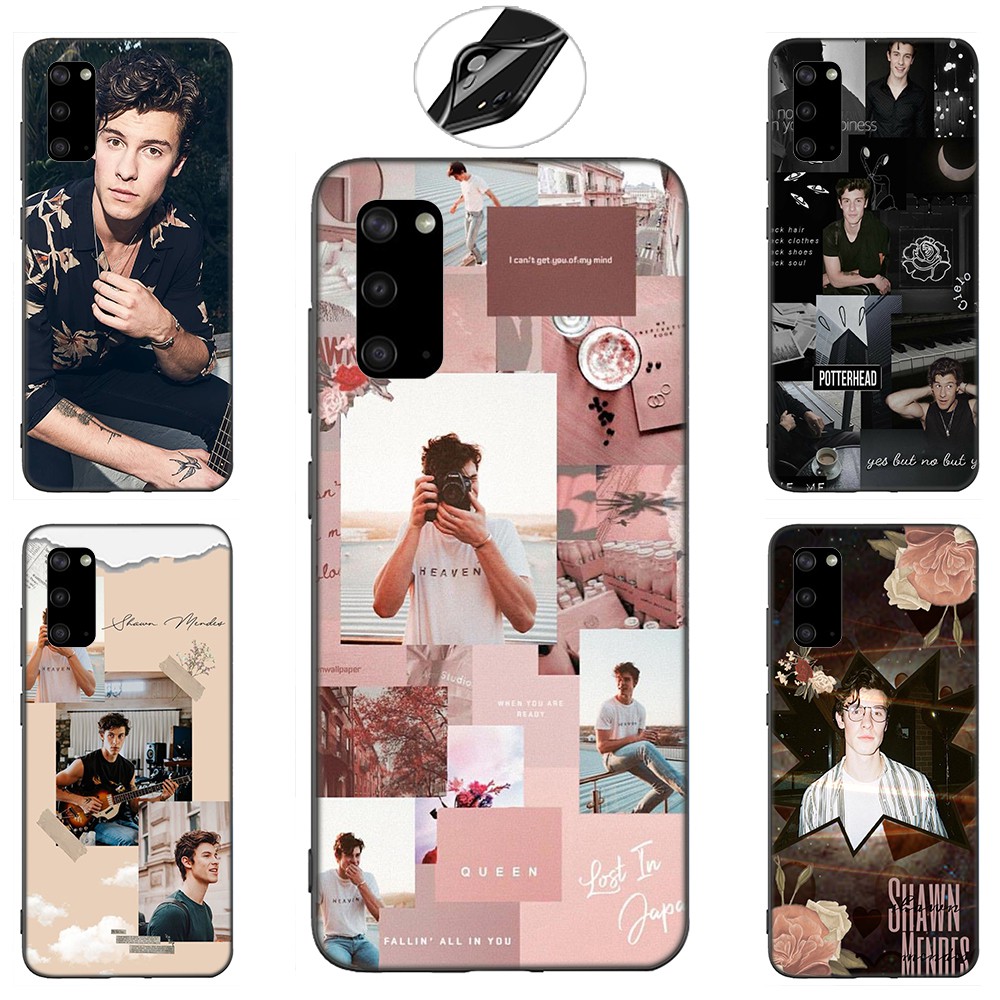 Samsung Galaxy S10 S9 S8 Plus S6 S7 Edge S10+ S9+ S8+ Casing Soft Case 80SF Shawn Mendes Singer mobile phone case