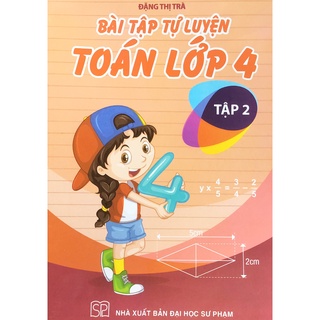 Sách - Bài tập tự luyện Toán lớp 4 Tập 2