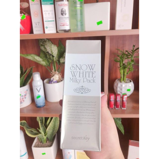 Dưỡng trắng da mặt và body cao cấp Snow White Milky Pack da siêu lỳ cũng bật tone [ cam kết chính hãng Hàn Quốc ]