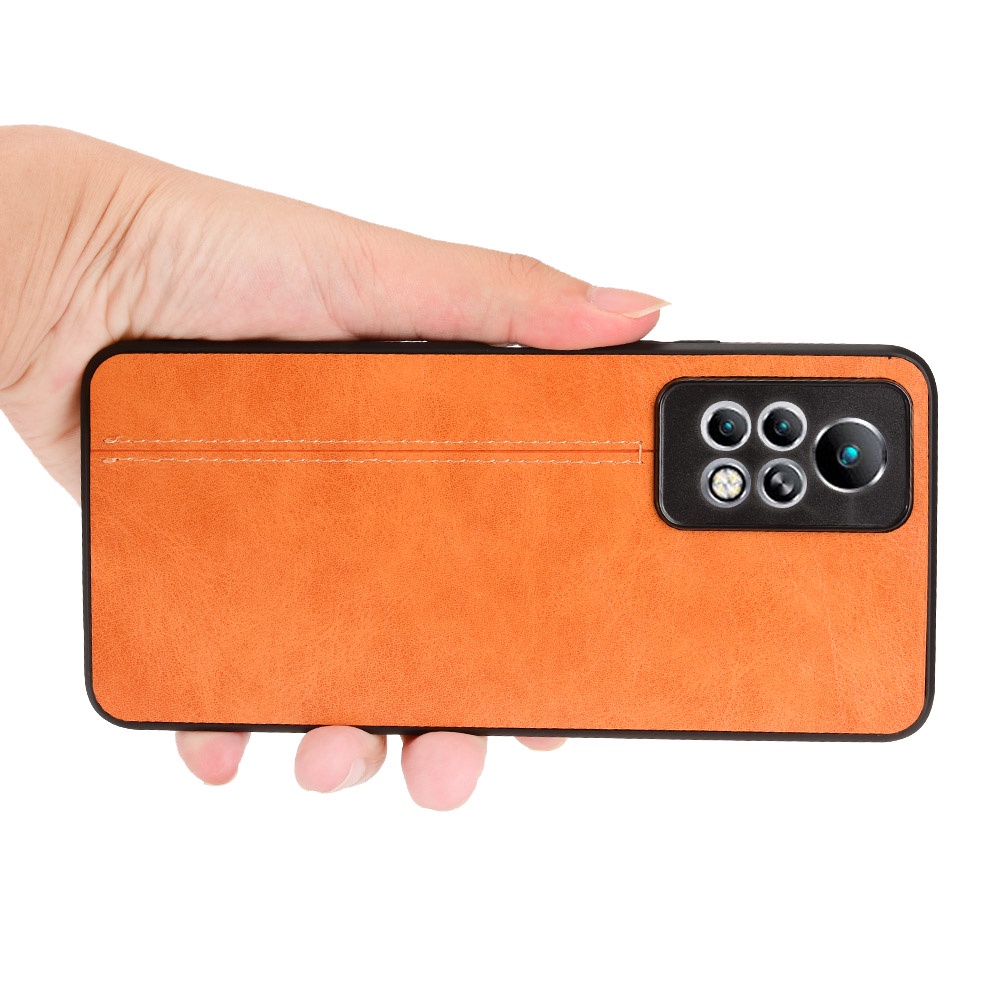 Ốp Điện Thoại Da Màu Trơn Chống Rơi Cho Infinix Note 11s 11 10 8 8i 7 Smart 5 HD 2021 Zero 8 S5 Pro Lite