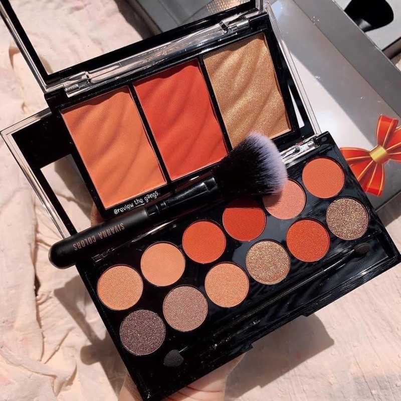 set phấn mắt và má Sivanna Thái Lan