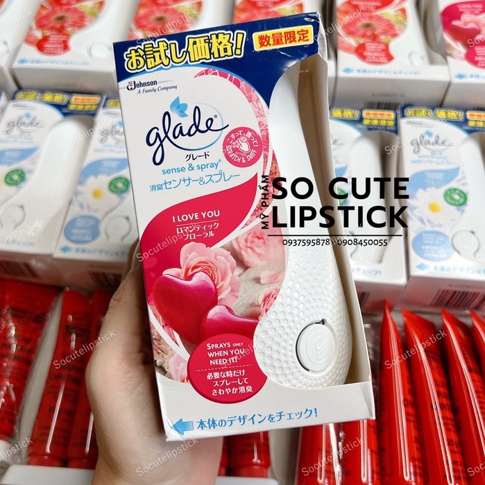 Máy xịt thơm phòng tự động Glade Nhật Bản