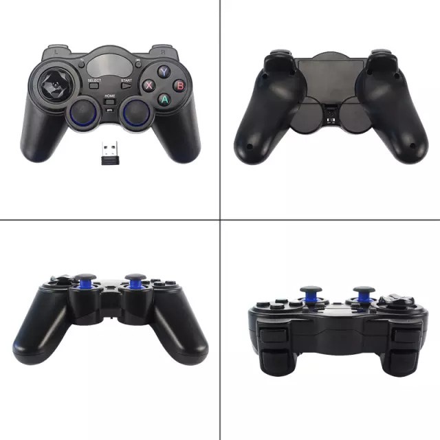 Tay Cầm Chơi Game Không Dây USB Bluetooth 2.4G Tương Thích Nhiều Thiết Bị PC / Laptop / Điện Thoại / TV Android / TV Box | BigBuy360 - bigbuy360.vn