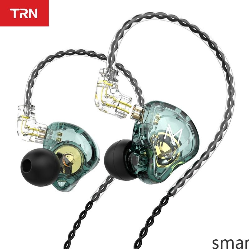 Ready TRN MT1 Dynamic Earphone HIFI In Ear Wired Earbuds Drive Hifi Bass Monitor Running Sport Gaming Headset smar