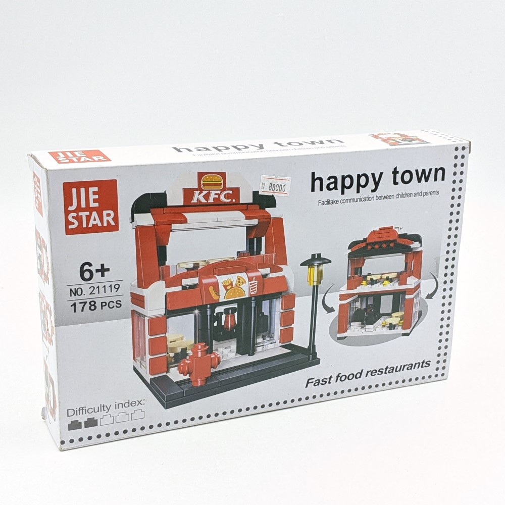 Bộ Sưu Tập Các Mẫu Lego City (Đường Xá, Quán Ăn, Nhà Cửa,..)