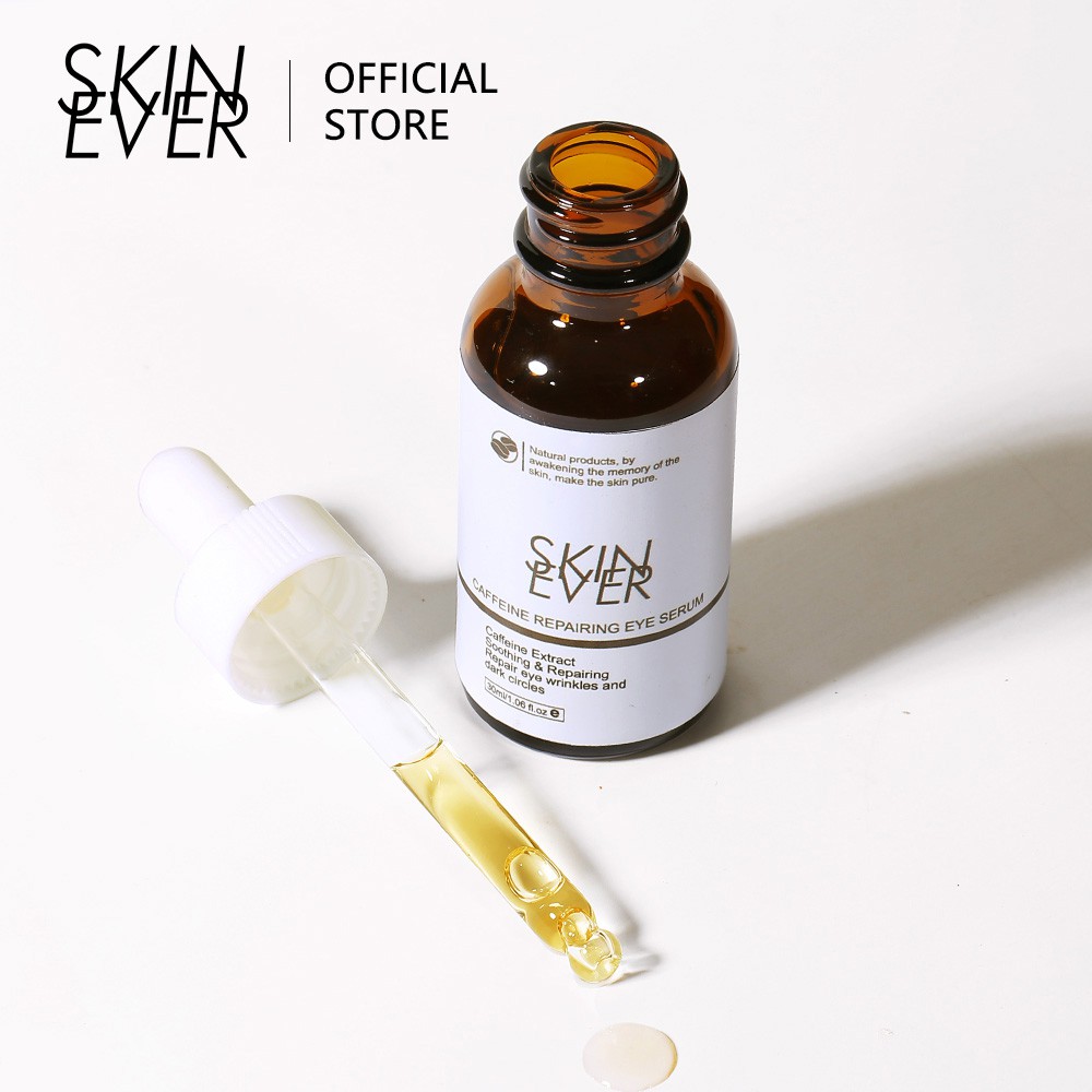 Set serum + kem SKIN EVER caffeine phục hồi da mắt giảm nếp nhăn phù nề và quầng thâm | BigBuy360 - bigbuy360.vn