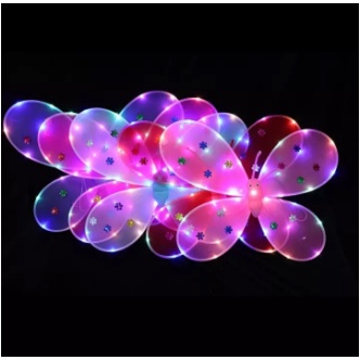 Bộ cánh bướm hóa trang có đèn led phát sáng đẹp lung linh ấn tượng cho bé gái