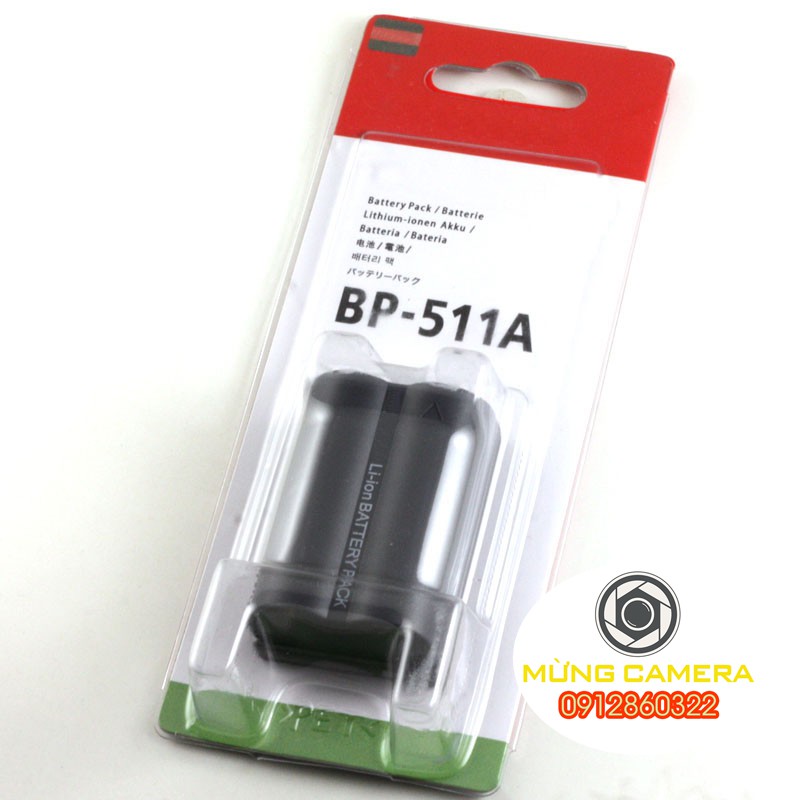 Pin Canon BP-511A, Dung lượng cao