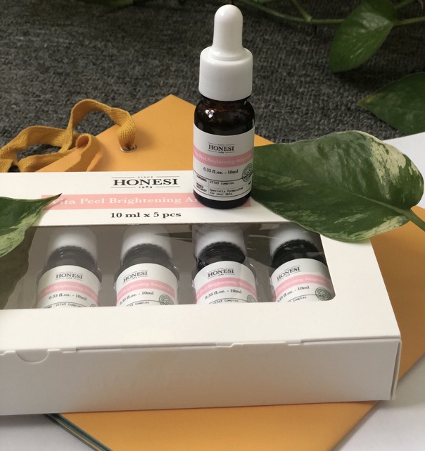 Tinh chất ngừa nám làm sáng da Honesi Vita Peel Brightening Ampoule - Út store