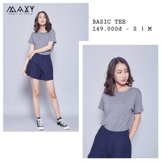 ÁO - ÁO THUN CỔ TRÒN - Basic dễ phối đồ