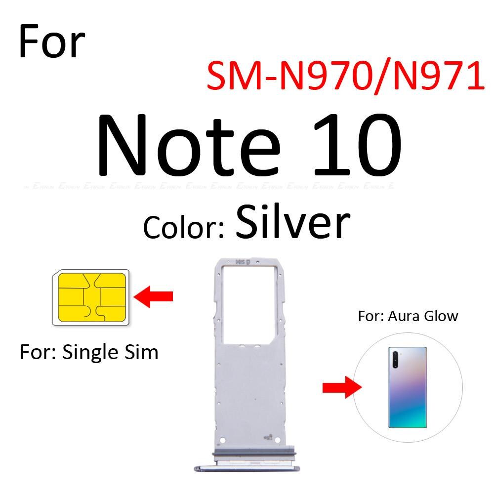 Khay đựng thẻ nhớ micro SD cho Samsung Galaxy Note 10 Plus 5G N970 N975 N976