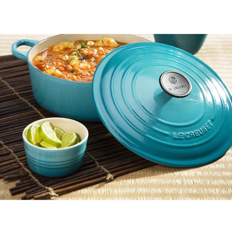 Nồi gang tròn Le Creuset Brater rund Evo 24cm, nhập Đức