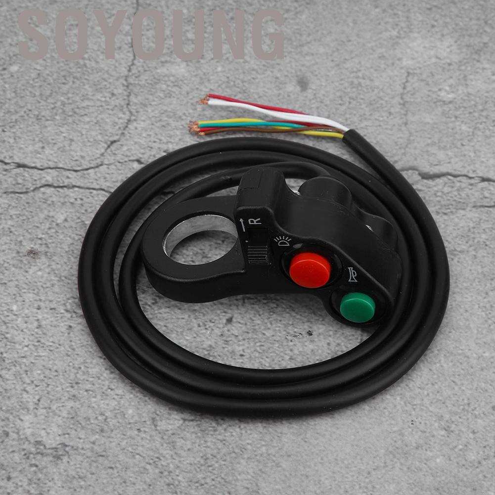 Bộ Công Tắc Đèn Tín Hiệu Cho Xe Máy 7 / 8 &quot;3 Trong 1