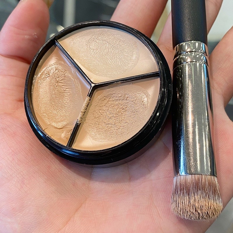 Kem Che Khuyết Điểm Cao Cấp Dupe Pony Effect JIX Không Thấm Nước, Lâu Trôi Tripple Cover Concealer