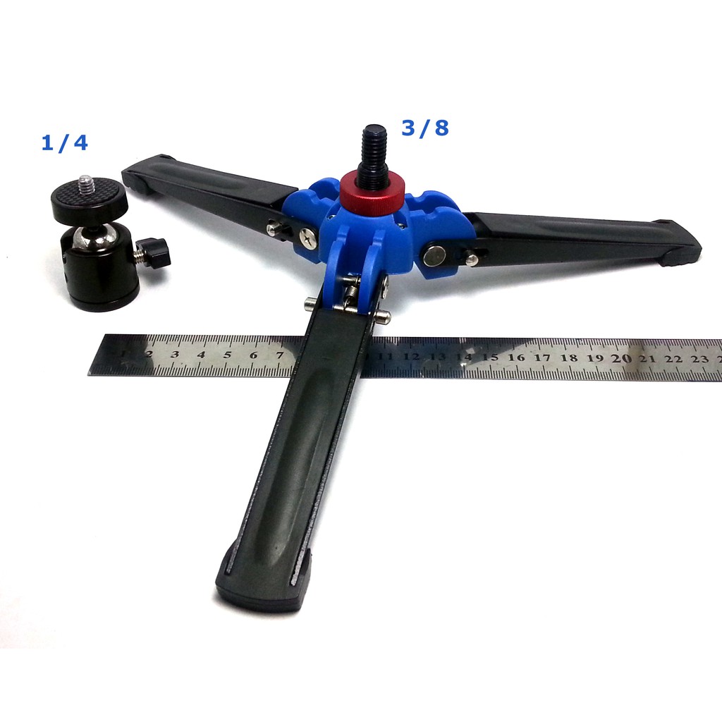 Tripod mini vít 3/8 gắn monopod