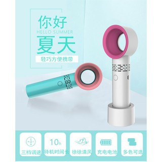 Quạt mini không cánh 360 độ cầm tay tiện dụng
