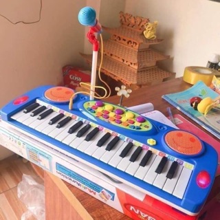 ĐÀN ORGAN KÈM MIC CHO BÉ LOẠI DÙNG PIN