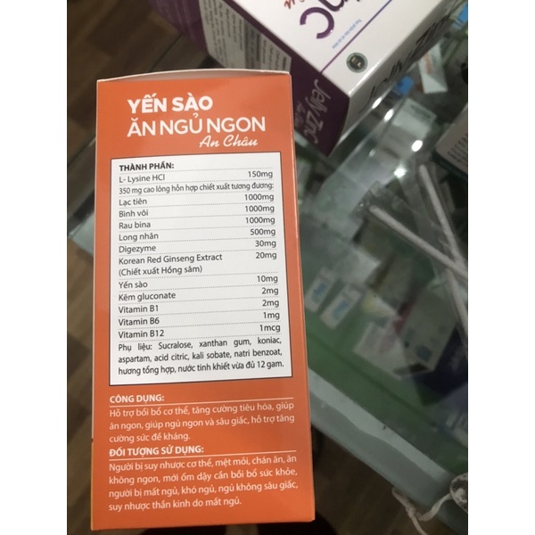 Yến sào thạch ăn ngon ngủ cho bé