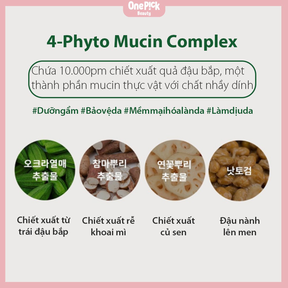 Kem chống nắng Jayjun Okra Phyto Tone-Up chống tia UV với SPF 50+, làm dịu, nâng tông và dưỡng ẩm không gây bết dính, bóng nhờn với thành phần hoàn toàn lành tính cho da nhạy cảm [JAYJUN OKRA PHYTO TONE-UP SUN CREAM 100ML]