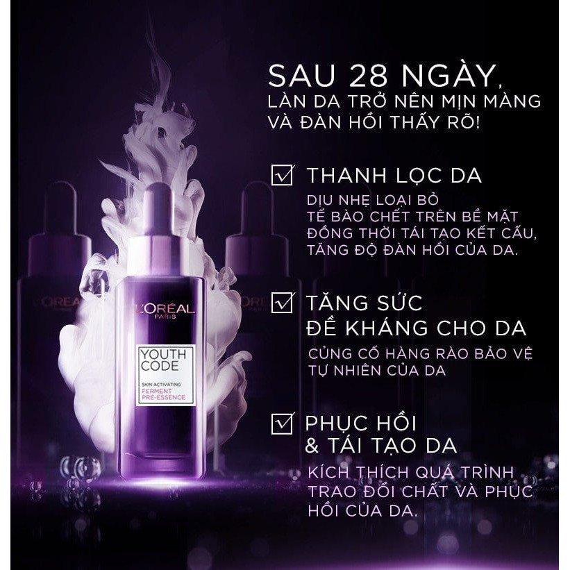 Hoạt Chất Tươi Trẻ Làn Da L’Oreal Paris Youth Code 7,5ml | BigBuy360 - bigbuy360.vn