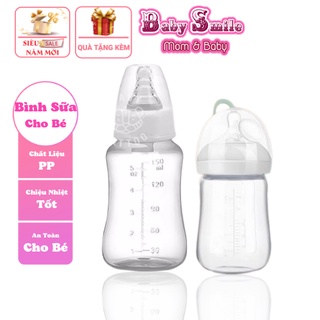 Bình sữa 150ml và 180ml , bình sữa nhựa pp chất lượng an toàn cho bé