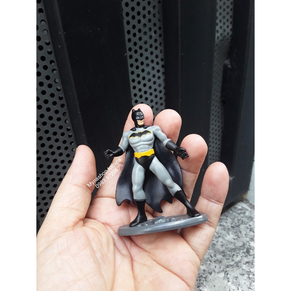 Mô hình nhân vật Batman Justice League, full hộp, size mini, vui lòng xem mô tả sản phẩm ạ