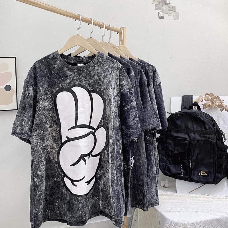 Áo Thun Loang  [FREESHIP] 🌸 Áo Phông ulzzang from rộng tay lỡ nam nữ SIÊU HOT | BigBuy360 - bigbuy360.vn