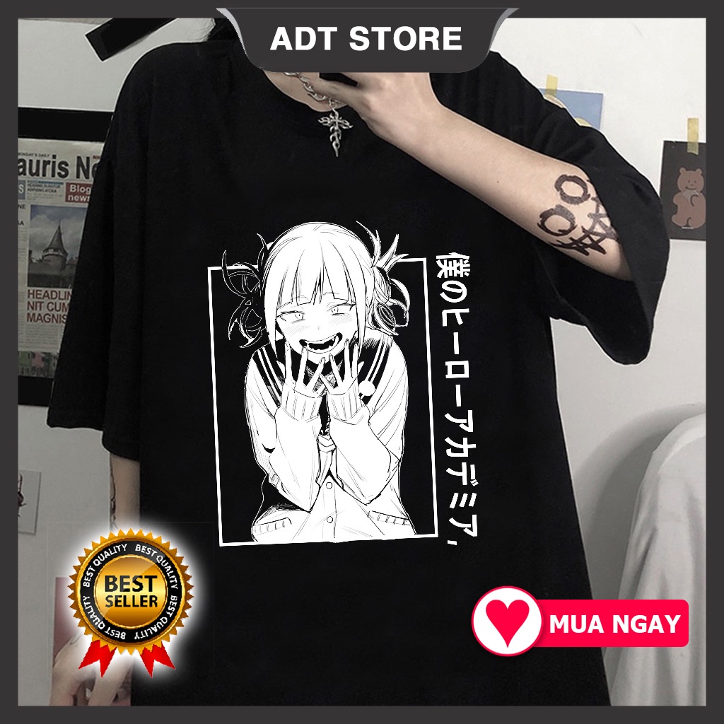 Áo phông My Hero Academia: Himiko Toga độc chất siêu ngầu giá rẻ mẫu HOT