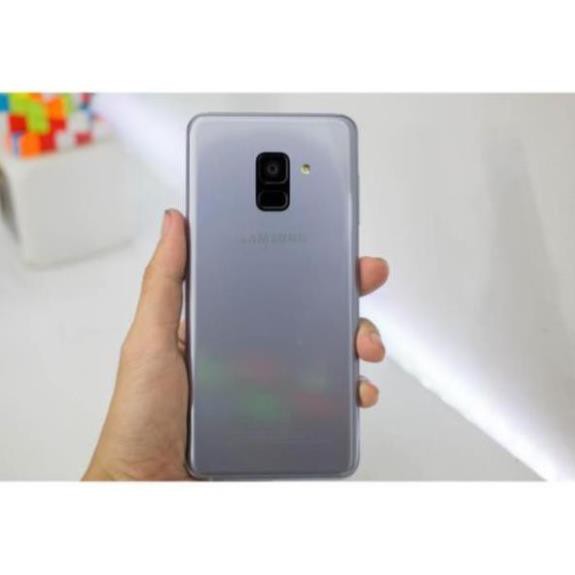 điện thoại samsung galaxy a8 2018 màn hình rộng chơi game mượt, máy đẹp keng