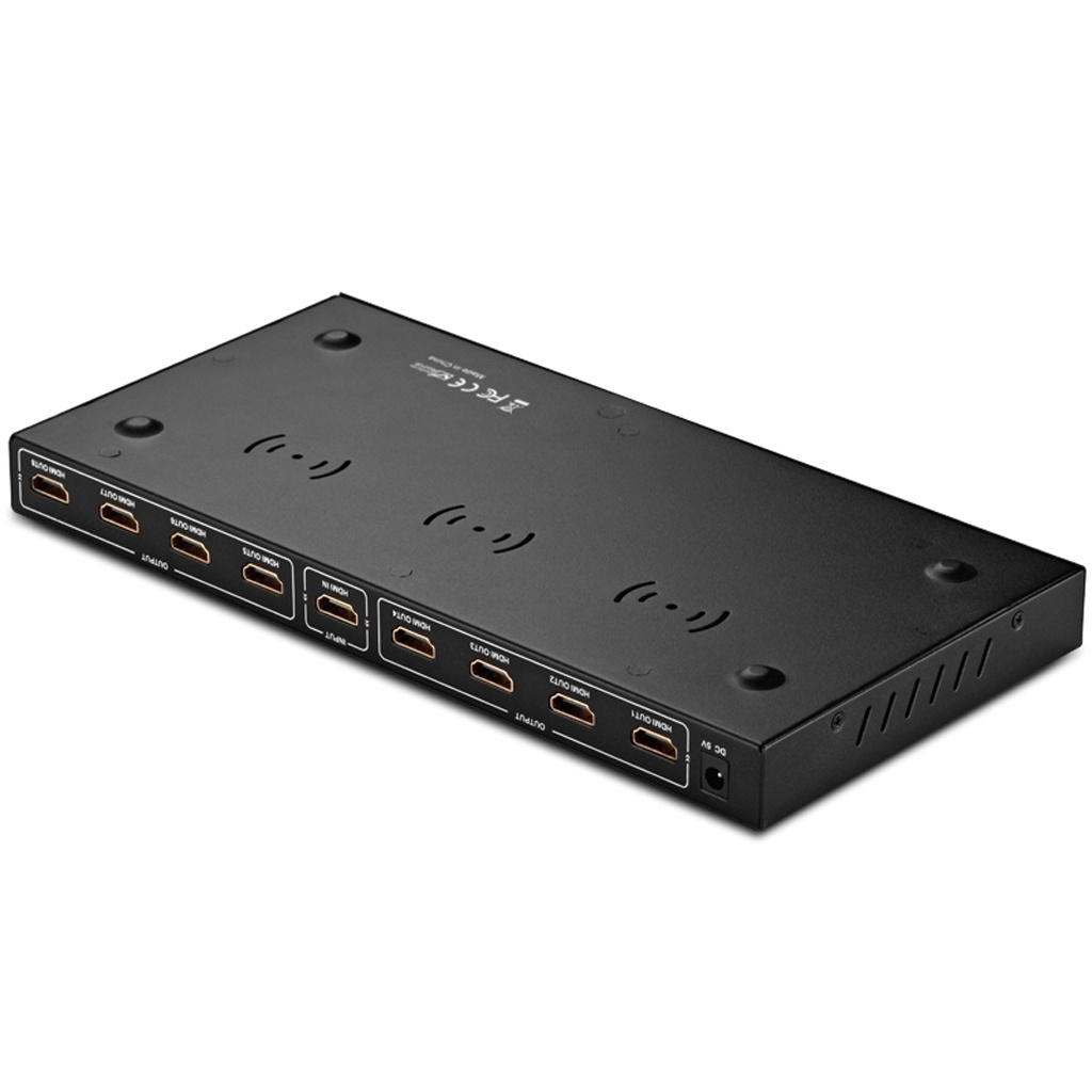 [Mã 254ELSALE giảm 7% đơn 300K] Bộ Chia 1 HDMI Ra 8 HDMI Chính Hãng Ugreen 40203 Cao Cấp