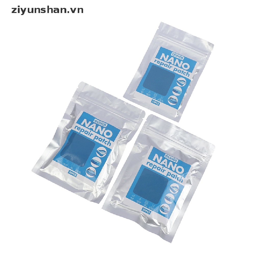 ziyunshan 10/20/30pcs Nano Repair Patch Swimming Pool Tent Waterproof Special Adhesive vn